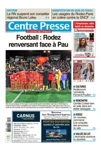 Centre Presse Aveyron - 14 Janvier 2024