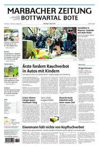 Marbacher Zeitung - 09. April 2018