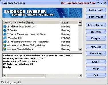 PrivacyAnywhere Evidence Sweeper 3.0