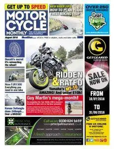 Motor Cycle Monthly - August 2016