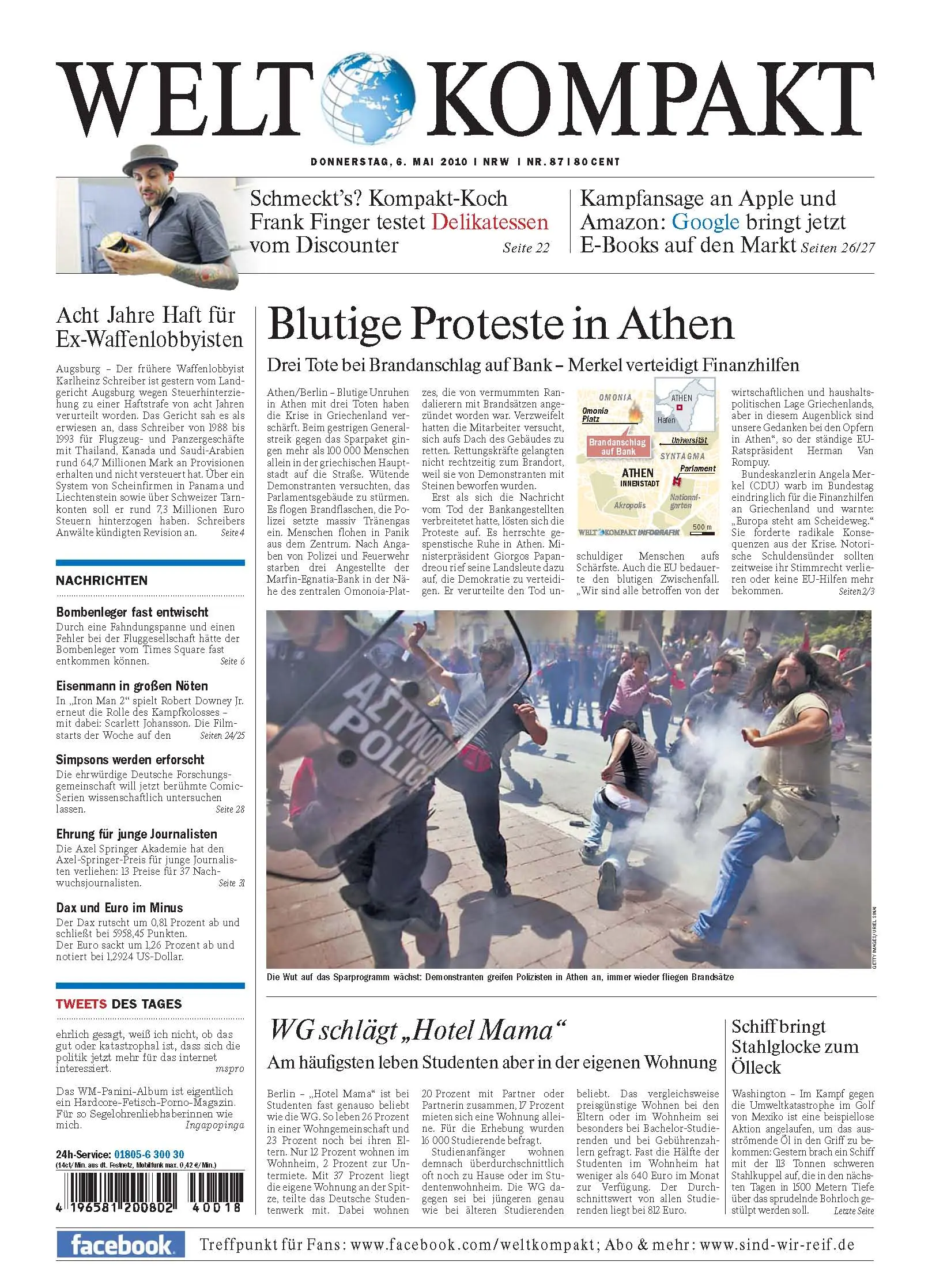 Die Welt kompakt vom 6. Mai 2010