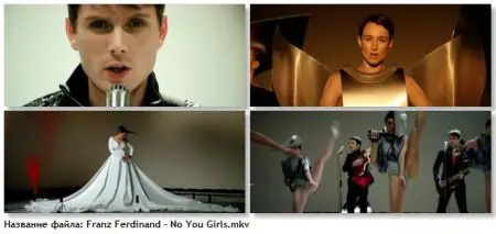 Franz Ferdinand - No you girls (Video Clip) (2009)