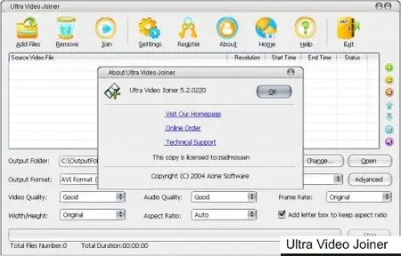 Ultra Video Joiner v5.2.0220