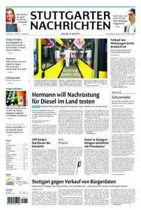Stuttgarter Nachrichten Blick vom Fernsehturm - 10. April 2018