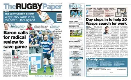 The Rugby Paper – October 23, 2022