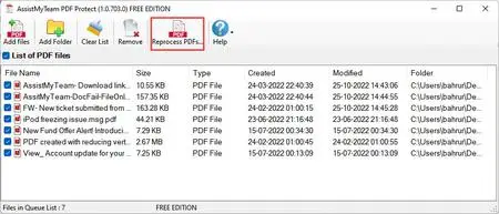 AssistMyTeam PDF Protector 1.0.703 Portable