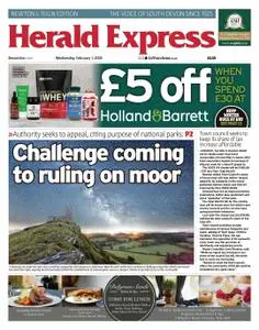 Herald Express Newton Abbot – 01 February 2023