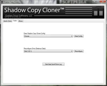 Golden Trout Software Shadow Copy Cloner 1.1.3