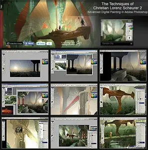 The Techniques of Christian Lorenz Scheurer 2: Advanced Digital Painting in Adobe Photoshop