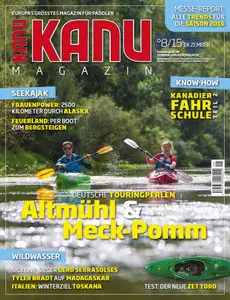 Kanu Paddlermagazin Dezember No 08 2015