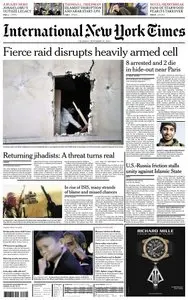 International New York Times - 19 November 2015