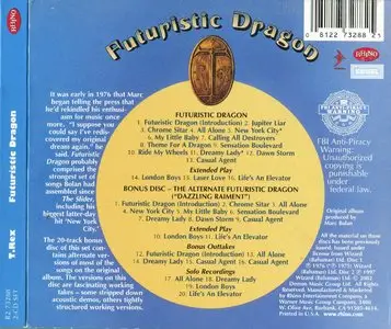 T. Rex - Futuristic Dragon (1976) {2CD Set Rhino Deluxe Edition R2 73288 rel 2002}
