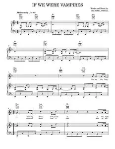 If we were vampires - Jason Isbell and The 400 Unit (Piano-Vocal-Guitar)
