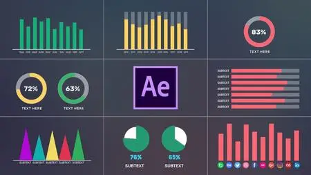 After Effects Infographics Animation | Motion Graphics