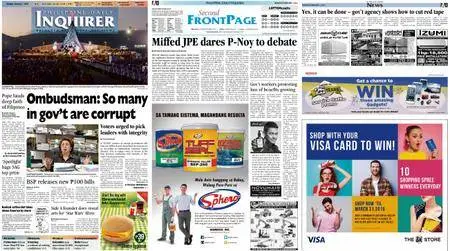 Philippine Daily Inquirer – February 01, 2016