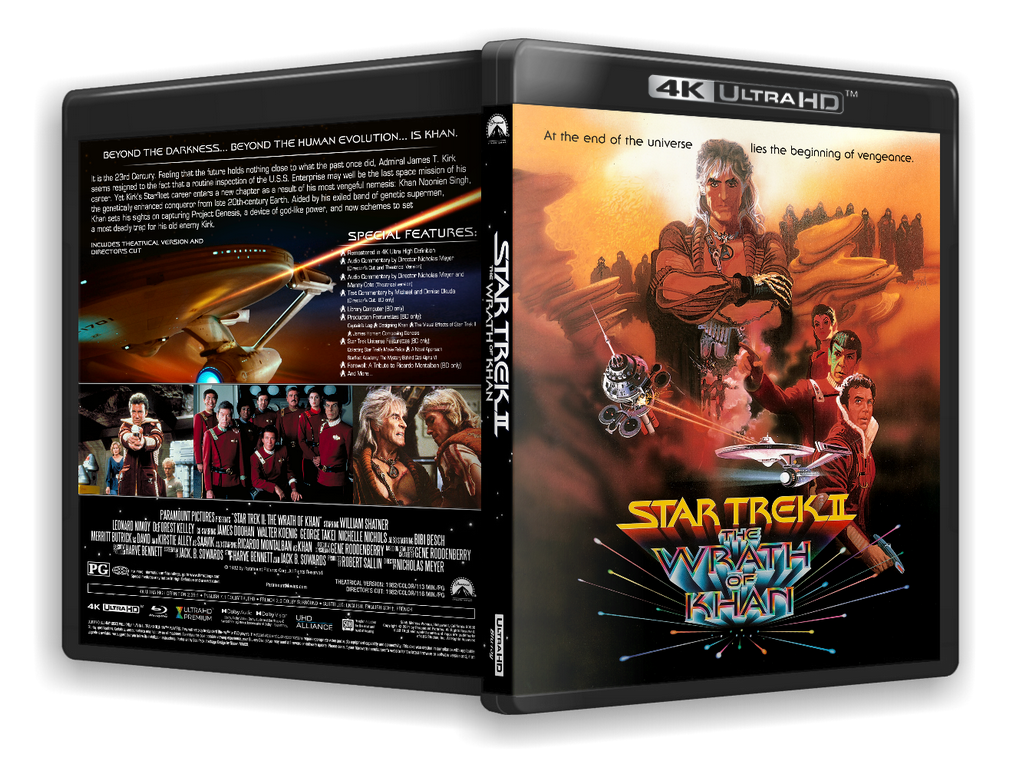 star trek ii the wrath of khan (director's cut 4k)