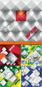 3D vector background 2