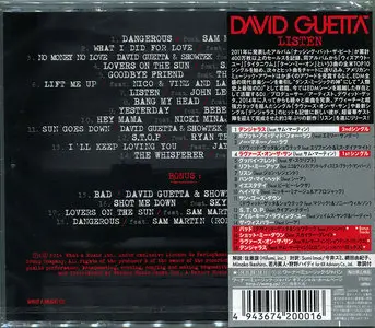 David Guetta - Listen (2014) Japanese Edition [Re-Up]