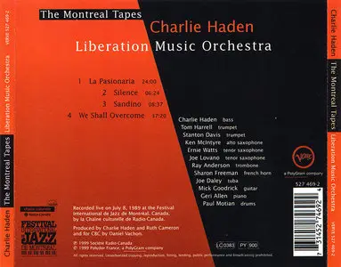 Charlie Haden & Liberation Music Orchestra - The Montreal Tapes (1989)