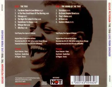 Oscar Peterson - The Trio: Live From Chicago (2013)