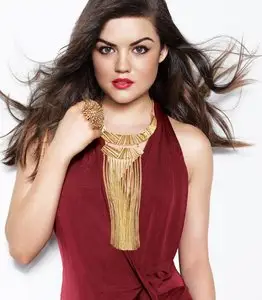 Lucy Hale - Mark Cosmetics 2013