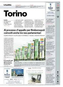 la Repubblica Torino - 22 Marzo 2018