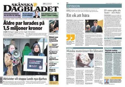 Skånska Dagbladet – 25 september 2018