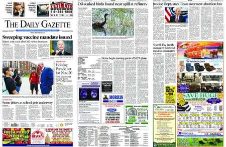 The Daily Gazette – September 10, 2021