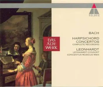 Gustav Leonhardt - J.S. Bach: Harpsichord concertos (Complete Recording) (1995)