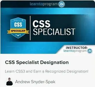 Learntoprogram - CSS Specialist