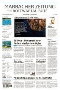 Marbacher Zeitung - 01. Dezember 2018