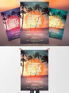 CM - Summer Break - PSD Flyer Template 2380025