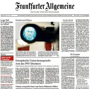 Frankfurter Allgemeine Zeitung vom 20 Mai 2011