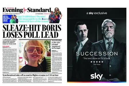 London Evening Standard – November 08, 2021