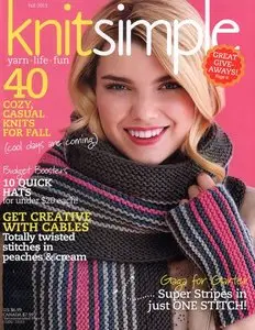 Knit Simple - Fall 2013