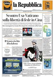 la Repubblica - 1 Ottobre 2020