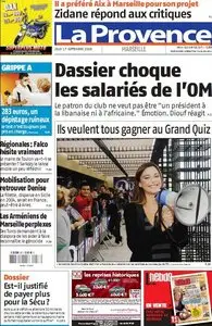 La Provence 17 Septembre 2009