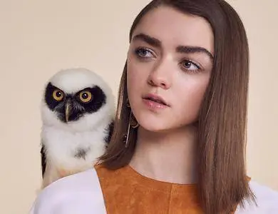 Maisie Williams by Jasper Abels for InStyle UK April 2016