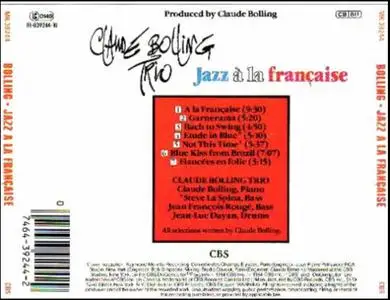 Claude Bolling - Jazz A La Francaise