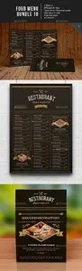 GraphicRiver Food Menu Bundle 10