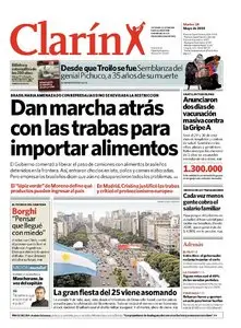 Diário Clarin 18 de Mayo de 2010