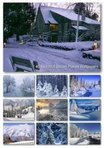 Beautiful Snowy Places Wallpapers 
