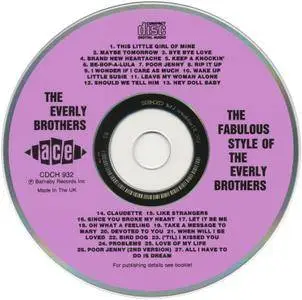 The Everly Brothers - The Everly Brothers/The Fabulous Style of The Everly Brothers (1990)