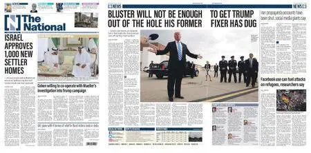 The National (UAE) – August 23, 2018