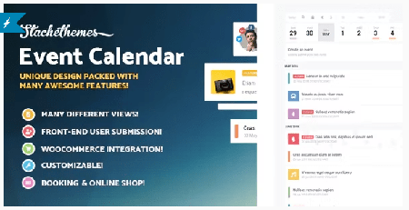 Stachethemes Event Calendar v3.3.0 - WordPress Events Calendar Plugin NULLED