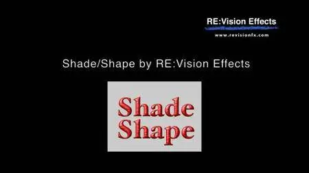 RevisionFX Shade Shape 4.2.3 (Win/Mac)