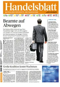 Das Handelsblatt vom 26 November 2013