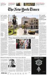 International New York Times - 23 November 2017