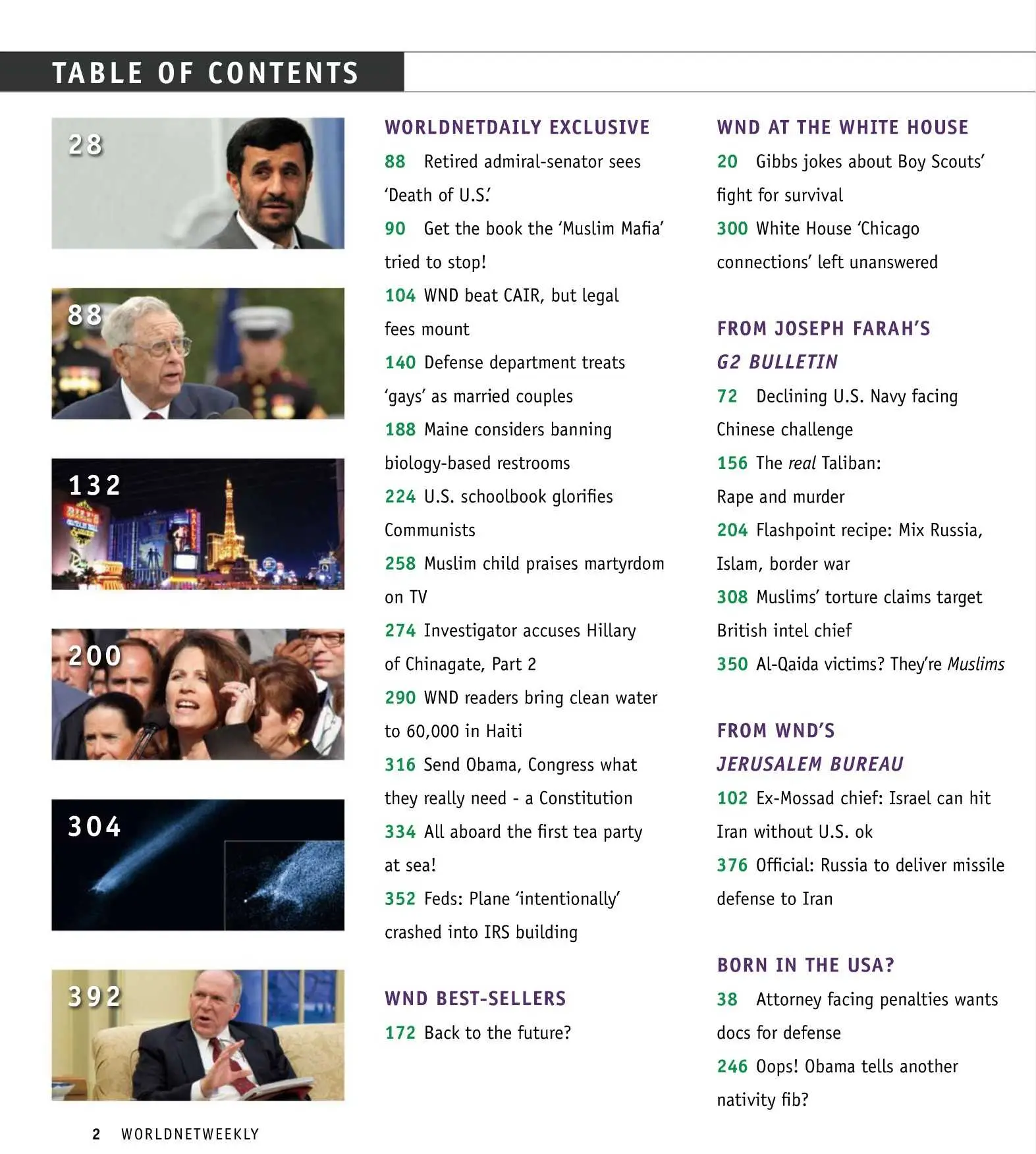WorldNetWeekly - No.7 (13 February - 19 February 2010)