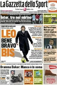 La Gazzetta dello Sport (08-01-10)